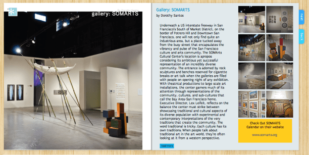 SOMArts Cultural Center Feature in Asterisk Magazine